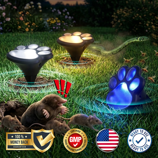 Willow & Home™ PawGuard Solar Lawn Lights Pest Repeller