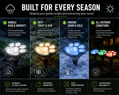 Willow & Home™ PawGuard Solar Lawn Lights Pest Repeller