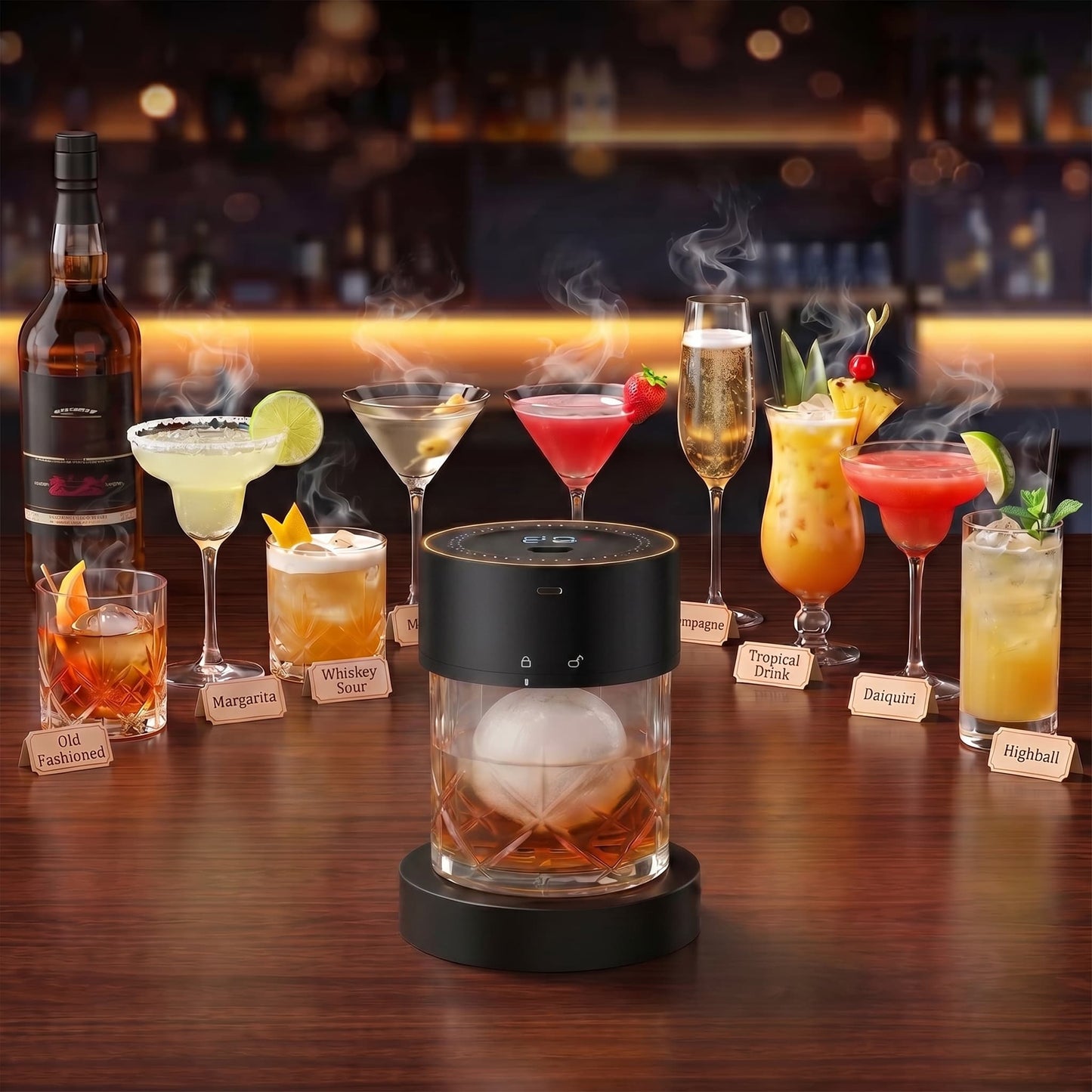🎁Hot Sale Promotion 49% OFF🔥 Electric Whiskey Smoker Kit