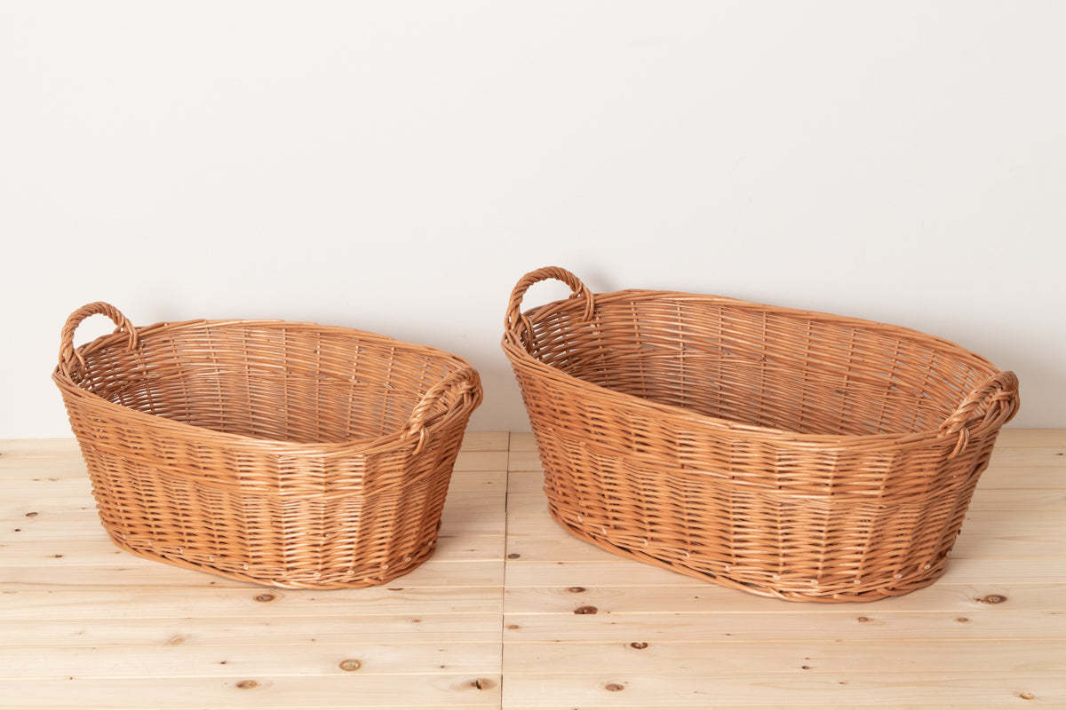 Woven Basket, Tote Bag, Laundry Basket, Rattan Storage Basket