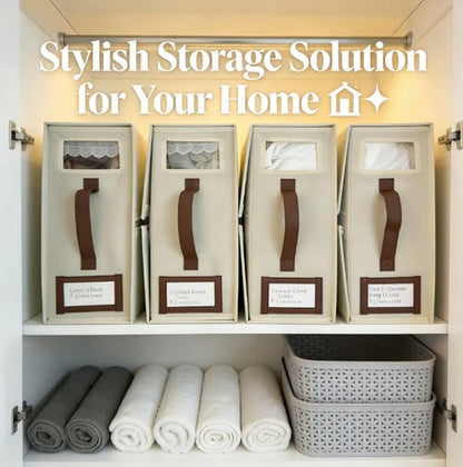 Foldable Sheet Storage Set – Keep Your Bedding Organized and Neat