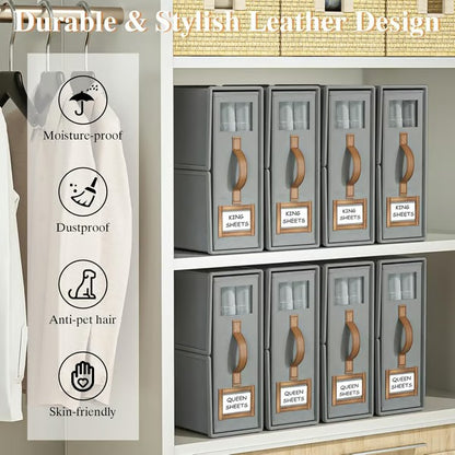 Foldable Sheet Storage Set – Keep Your Bedding Organized and Neat