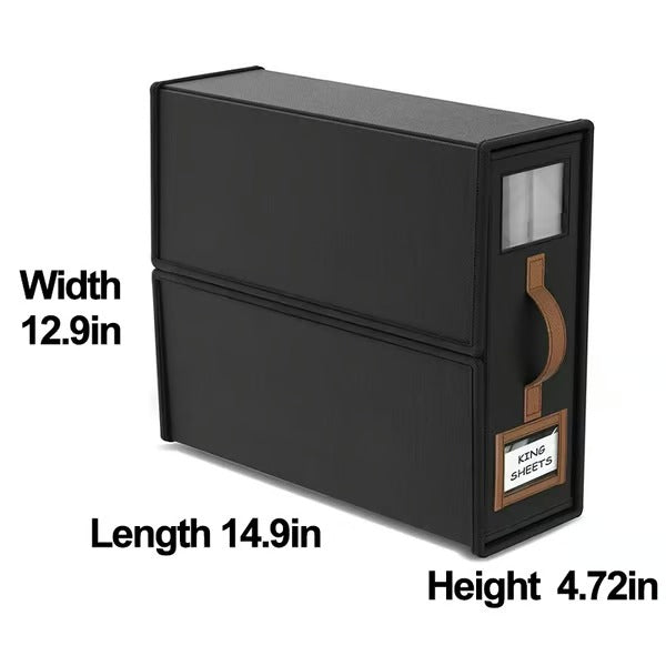 Foldable Sheet Storage Set – Keep Your Bedding Organized and Neat