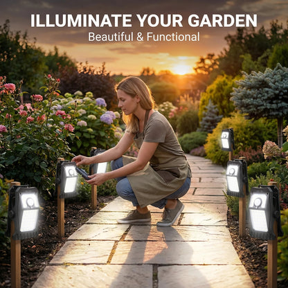 Willow & Home™Outdoor solar garden lights and motion-activated lights